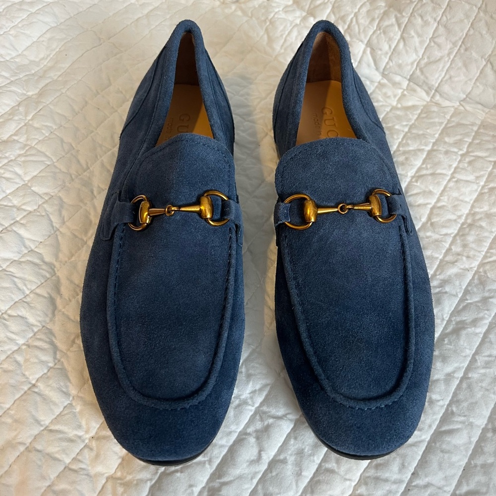 Gucci Suede Loafers